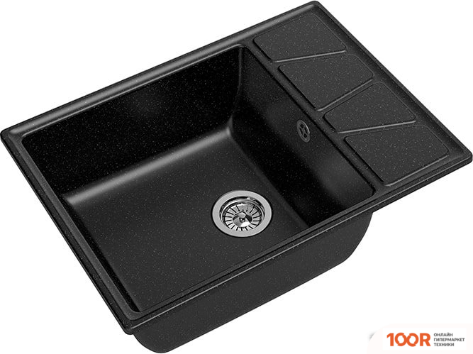 Кухонная мойка GranFest GF-V-680L (ЧЕРНЫЙ) (134089)