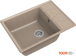 Кухонная мойка GranFest GF-V-680L (ПЕСОЧНЫЙ) (134086)