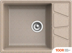 Кухонная мойка GranFest GF-V-680L (ПЕСОЧНЫЙ) (134086)