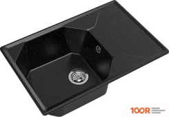 Кухонная мойка GranFest GF-U-740L (ЧЕРНЫЙ) (134062)