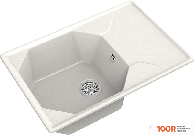 Кухонная мойка GranFest GF-U-740L (БЕЛЫЙ) (134055)