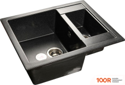 Кухонная мойка GranFest GF-Q610K (ЧЕРНЫЙ) (133898)