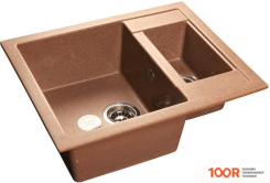 Кухонная мойка GranFest GF-Q610K (ТЕРРАКОТ) (133896)