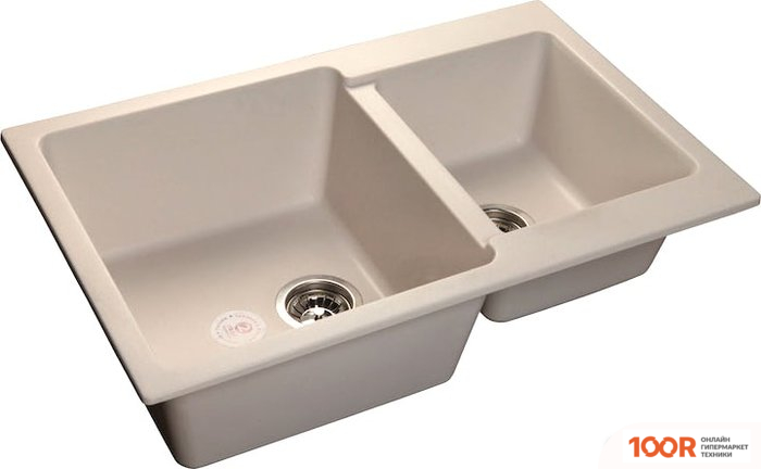 Кухонная мойка GranFest GF-P780K (БЕЛЫЙ) (133853)