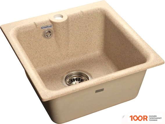 Кухонная мойка GranFest GF-P420 (ПЕСОЧНЫЙ) (133835)
