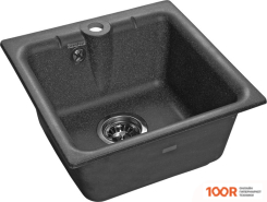 Кухонная мойка GranFest GF-P420 (ГРАФИТ) (133832)