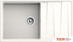 Кухонная мойка GranFest GF-LV-860L (БЕЛЫЙ) (133822)