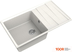 Кухонная мойка GranFest GF-LV-860L (БЕЛЫЙ) (133822)
