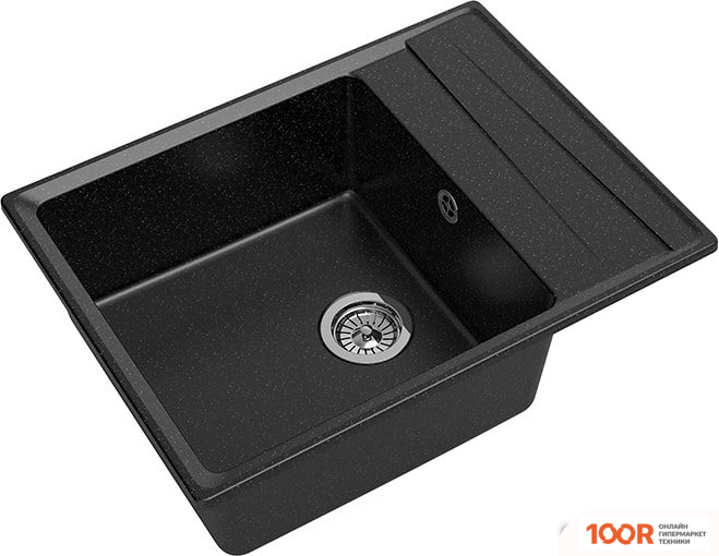 Кухонная мойка GranFest GF-LV-660L (ЧЕРНЫЙ) (133794)