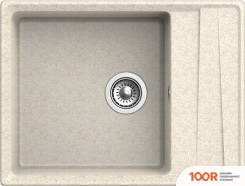 Кухонная мойка GranFest GF-LV-660L (БЕЖЕВЫЙ) (133785)