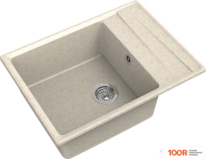 Кухонная мойка GranFest GF-LV-660L (БЕЖЕВЫЙ) (133785)
