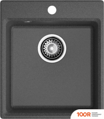 Кухонная мойка GranFest GF-LV-420 (ГРАФИТ) (133761)
