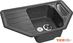 Кухонная мойка GranFest GF-C800E (ГРАФИТ) (133728)