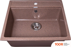 Кухонная мойка GranAlliance G-21 (ТЕРРАКОТ, БЕЗ СИФОНА) (133436)