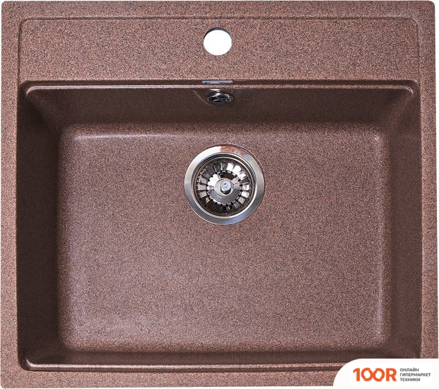 Кухонная мойка GranAlliance G-21 (ТЕРРАКОТ) (133435)