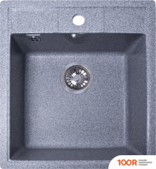 Кухонная мойка GranAlliance G-20 (ТЕМНО-СЕРЫЙ, БЕЗ СИФОНА) (133418)