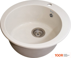 Кухонная мойка GranAlliance G-11 (БЕЛЫЙ) (133342)