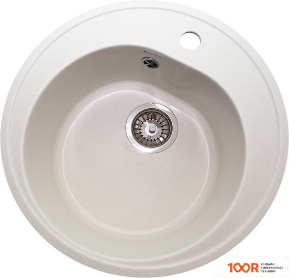 Кухонная мойка GranAlliance G-10 (БЕЛЫЙ) (133320)