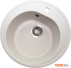 Кухонная мойка GranAlliance G-10 (БЕЛЫЙ) (133320)