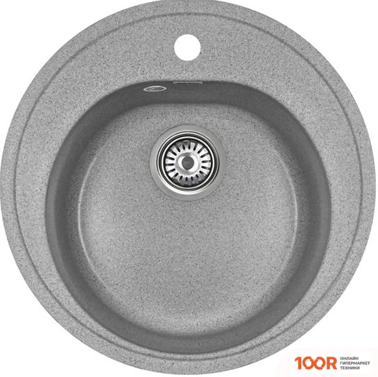 Кухонная мойка Gran-Stone GS-02 (310 СВЕТЛО-СЕРЫЙ) (133114)