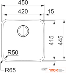 Кухонная мойка Franke ВСX 110-42 (132945)