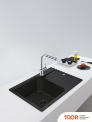 Кухонная мойка Franke URBAN UBG 611-78 XL 114.0697.751 (МАТОВЫЙ ЧЕРНЫЙ) (132905)