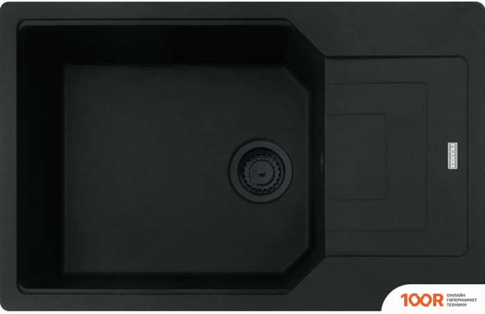 Кухонная мойка Franke URBAN UBG 611-78 XL 114.0697.751 (МАТОВЫЙ ЧЕРНЫЙ) (132905)