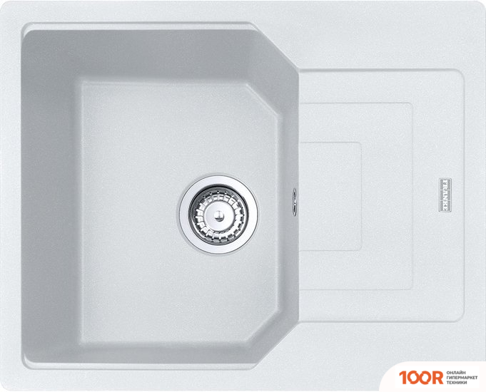 Кухонная мойка Franke URBAN UBG 611-62 (БЕЛЫЙ) (132874)