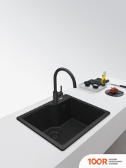 Кухонная мойка Franke URBAN UBG 610-50 114.0697.754 (МАТОВЫЙ ЧЕРНЫЙ) (132845)