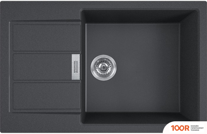 Кухонная мойка Franke SIRIUS 2.0 S2D 611-78 XL/500 (ОНИКС) (132742)