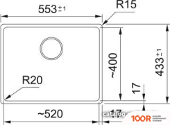 Кухонная мойка Franke MRG 110-52 125.0696.177 (САХАРА) (132624)
