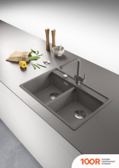 Кухонная мойка Franke MARIS MRG 620-35-35 114.0661.784 (КАМЕННО-СЕРЫЙ) (132590)