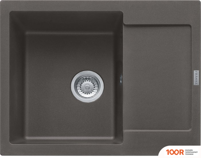Кухонная мойка Franke MARIS MRG 611-62 114.0716.342 (СЕРЫЙ СЛАНЕЦ) (132561)