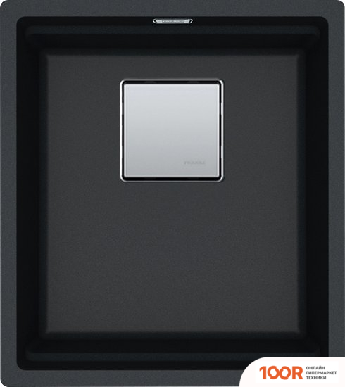 Кухонная мойка Franke KUBUS 2 KNG 110-37 125.0512.449 (ОНИКС) (132413)