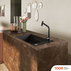 Кухонная мойка Franke KANON KNG 110-62 125.0633.003 (МАТОВЫЙ ЧЕРНЫЙ) (132384)