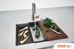 Кухонная мойка Franke KANON KNG 110-52 125.0716.371 (СЕРЫЙ СЛАНЕЦ) (132382)