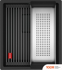 Кухонная мойка Franke KANON KNG 110-37 125.0721.149 (МАТОВЫЙ ЧЕРНЫЙ) (132379)