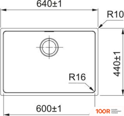 Кухонная мойка Franke FEX 210-60 (127.0688.783) (132351)