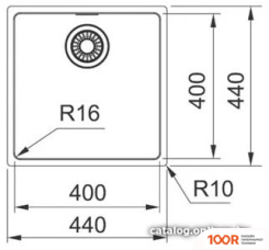 Кухонная мойка Franke FEX 110-40 (132348)