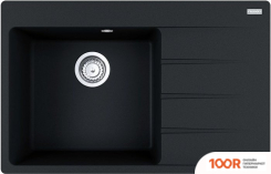Кухонная мойка Franke CENTRO CNG 611/211-78 TL FRAGRANITE 114.0639.726 (ЧЕРНЫЙ) (132325)