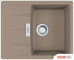 Кухонная мойка Franke CENTRO CNG 611/211-62 FRAGRANITE 114.0639.680 (МИНДАЛЬ) (132303)