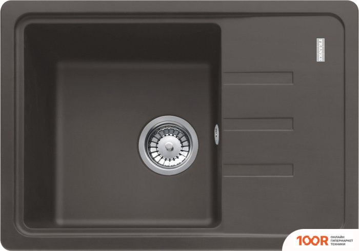Кухонная мойка Franke BLISS BSG 611-62 114.0716.321 (СЕРЫЙ СЛАНЕЦ) (132212)