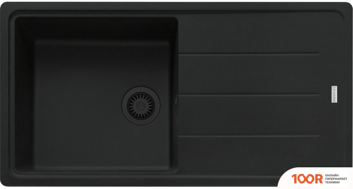 Кухонная мойка Franke BASIS BFG 611-97 114.0693.556 (ЧЕРНЫЙ МАТОВЫЙ) (132178)