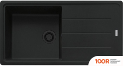 Кухонная мойка Franke BASIS BFG 611-97 114.0693.556 (ЧЕРНЫЙ МАТОВЫЙ) (132178)