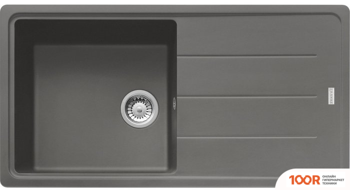 Кухонная мойка Franke BASIS BFG 611-97 114.0676.288 (КАМЕННЫЙ СЕРЫЙ) (132174)