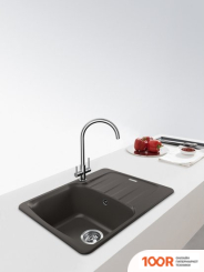 Кухонная мойка Franke ANTEA AZG 611-62 114.0716.190 (СЕРЫЙ СЛАНЕЦ) (132121)