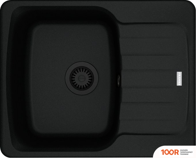 Кухонная мойка Franke ANTEA AZG 611-62 114.0693.553 (МАТОВЫЙ ЧЕРНЫЙ) (132120)