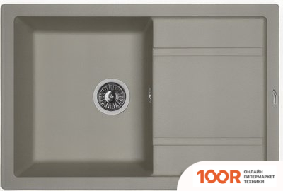 Кухонная мойка Florentina ЛИПСИ 760 (СЕРЫЙ ШЕЛК) (132063)