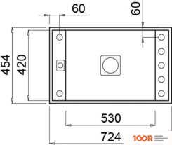 Кухонная мойка Elleci VALUE 130 UNDERMOUNT BLACK K86 (132016)
