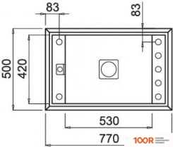 Кухонная мойка Elleci VALUE 130 K97 LIGHT GREY (132015)